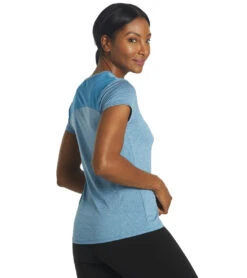 Marika Valery Yoga Tee -Marika Shop 6862104985768 heathervallartablue 3a