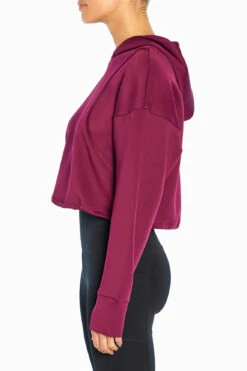 Marika Cycle House Cropped Juniper Hoodie -Marika Shop GLT4415A 9SG.54224