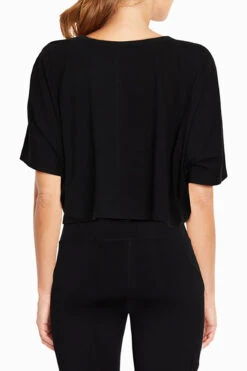 Marika Cycle House Keiley Crop Short Sleeve Tee -Marika Shop GLT5192A 001 01