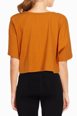 Marika Cycle House Keiley Crop Short Sleeve Tee -Marika Shop GLT5192 5FS 01