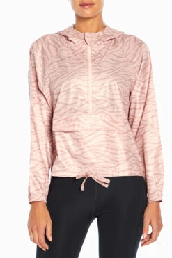 Marika Lora 1/4 Zip Windbreaker Jacket