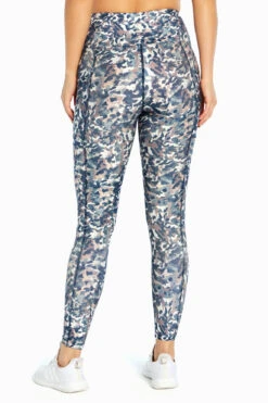 Marika High Rise Side Pocket Ankle Legging - Elderberry Ikat Camo -Marika Shop MLL1145A 1KR.66765
