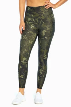 Marika High Rise Side Pocket Ankle Legging -Marika Shop MLL1145A 3X6.0124