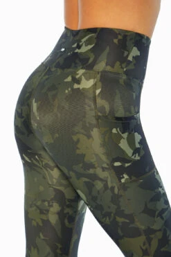 Marika High Rise Side Pocket Ankle Legging -Marika Shop MLL1145A 3X6.0129