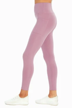 Marika High Rise Side Pocket Ankle Legging - Valerian -Marika Shop MLL1145A 9AY.3257