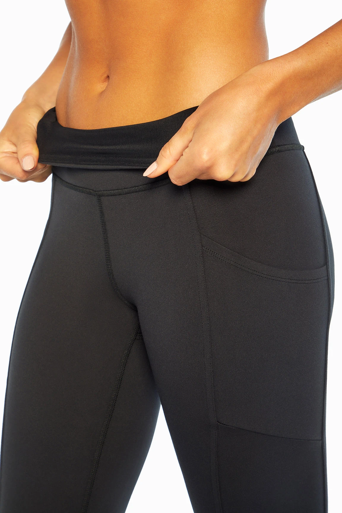 Marika Eclipse Side Pocket Tummy Control Ankle Legging 4 Marika Eclipse Side Pocket Tummy Control Ankle Legging - Image 2