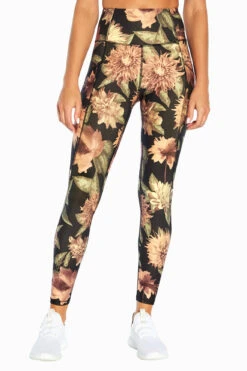 Marika Sia Side Pocket Ankle Legging -Marika Shop MLL1441A K0J.59010