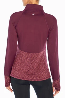 Marika Justin Cozy Zip Pullover -Marika Shop MLQ0115A6JI22976