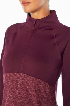 Marika Justin Cozy Zip Pullover -Marika Shop MLQ0115A6JI22978