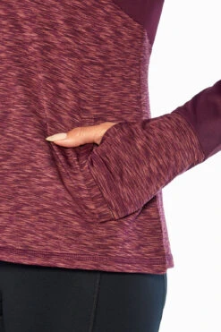 Marika Justin Cozy Zip Pullover -Marika Shop MLQ0115A6JI22979