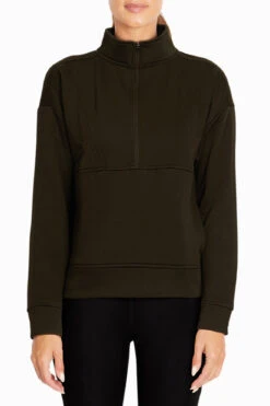 Marika Liz 1/4 Zip Fleece Pullover -Marika Shop MLQ0150A 3I6