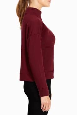 Marika Liz 1/4 Zip Fleece Pullover -Marika Shop MLQ0150A 6NG 02