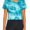 Marika Tie Dye Boxy Crop Short Sleeve Tee -Marika Shop MLT4153A 3WY.7090