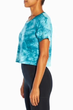 Marika Tie Dye Boxy Crop Short Sleeve Tee 13 Marika Tie Dye Boxy Crop Short Sleeve Tee -Marika Shop MLT4153A 3WY.7093